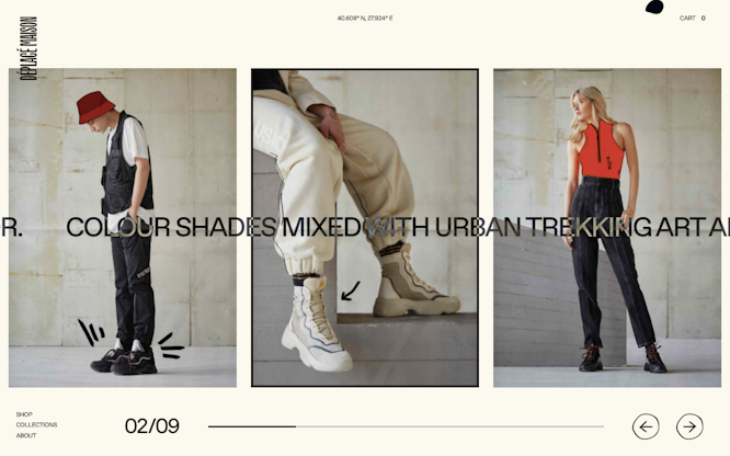 Déplacé Maison – Collections