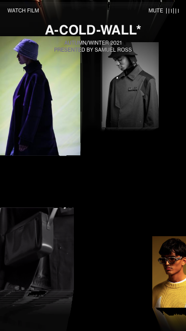 A-COLD-WALL* AUTUMN/WINTER 2021