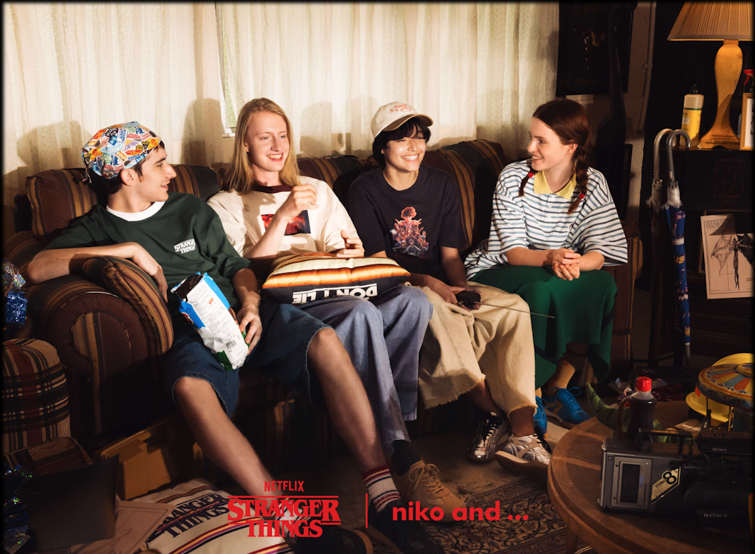 niko and... × ストレンジャー・シングス 25SS コラボ特設ページ