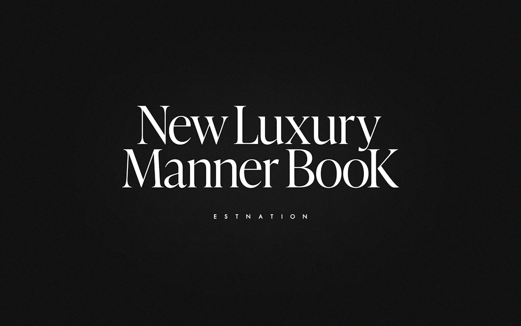New Luxury Manner Book