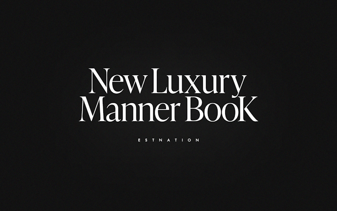 New Luxury Manner Book
