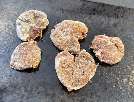 完成した干し梅