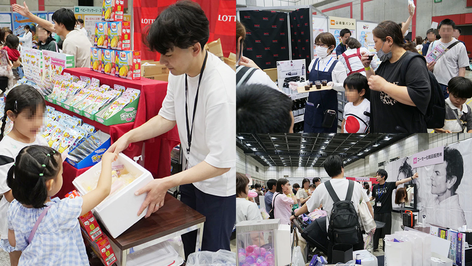 杏林堂で取り扱いのあるメーカー様より子育てに役立つ商品を体験やサンプリングで紹介いただきました。