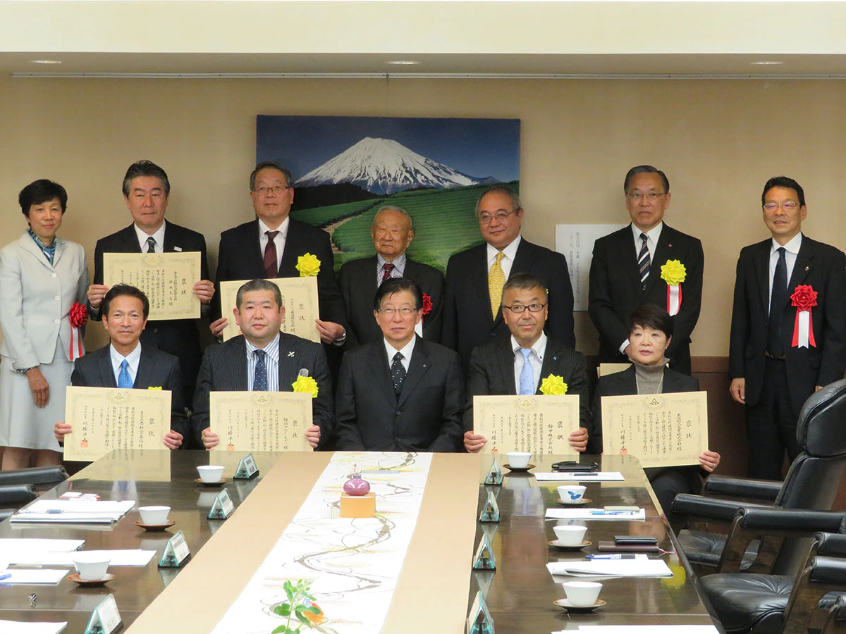 健康づくり活動に関する知事褒賞を受賞しました