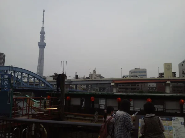 浅草で屋形舟