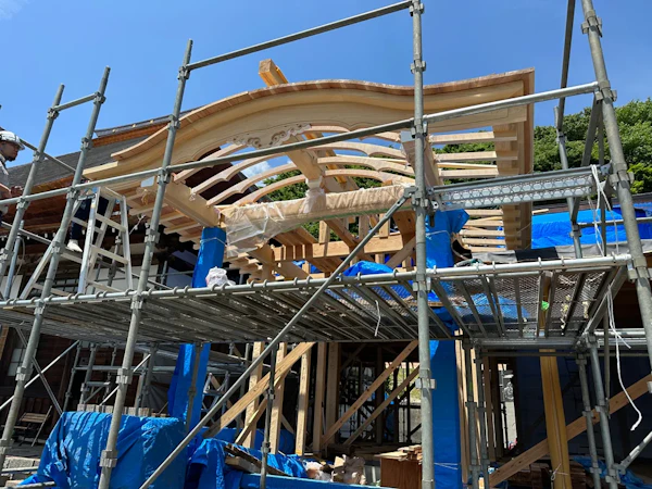 建て方完了