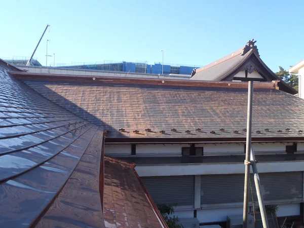 屋根完成