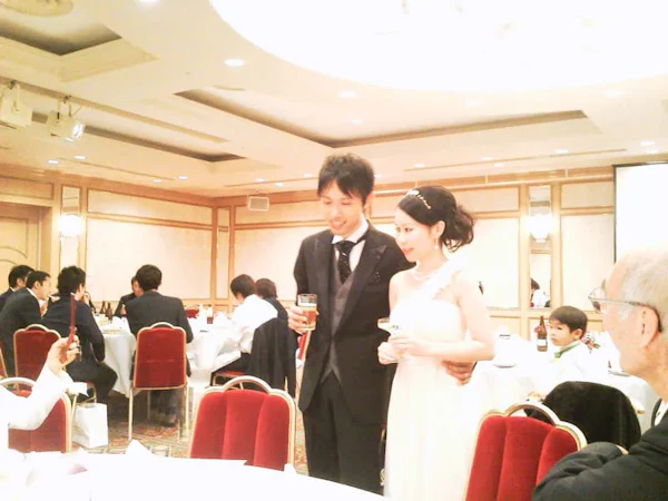 弟夫婦のお披露目会