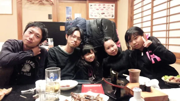 弟夫婦と新年会