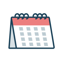 卓上カレンダー