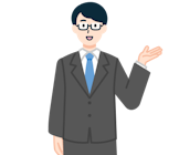 案内するその他社員（男性）2