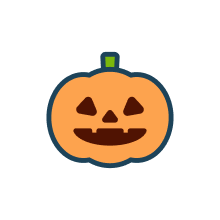 ハロウィンのかぼちゃランタン