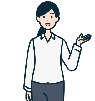 手を上げたお客さま（女性）2