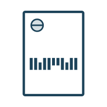 バーコード付郵便物