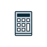 電卓のイラスト