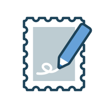 オリジナル切手作成