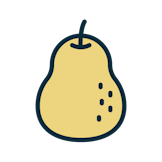 洋梨のイラスト