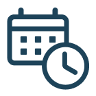 カレンダーと時計