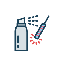 スプレー缶と花火（航空危険物）