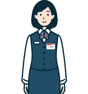 窓口社員（女性）