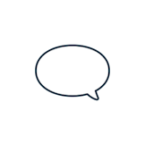 吹き出しのイラスト