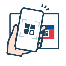 ゆうパケットポストmini操作・手順（二次元コード）