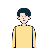 お客さま（男性）のイラスト