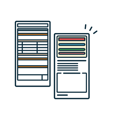 転居届のイラスト