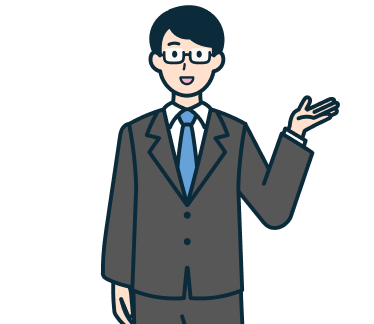 案内するその他社員（男性）2