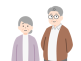 高齢のお客さま夫婦