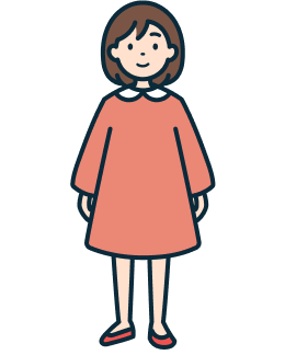 子供のお客さま（女性）の全身2