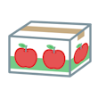 段ボール（りんご）