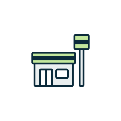 コンビニのイラスト