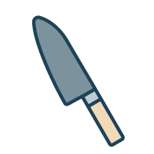 ケース入り包丁