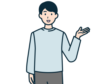 手を上げたお客さま（男性）2