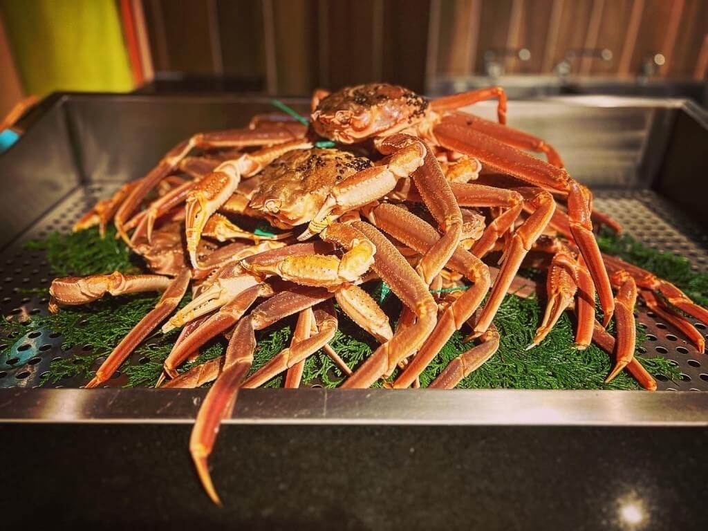 北海道産、活朝茹でボイル毛ガニ、3月から始まります。注文お待ちして  