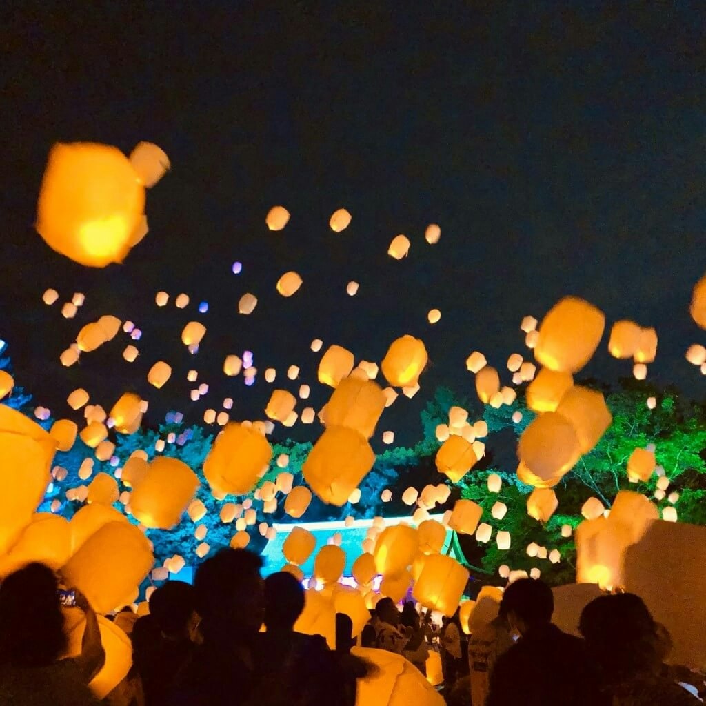 北九州市七夕スカイランタン祭り 2人分電子チケット