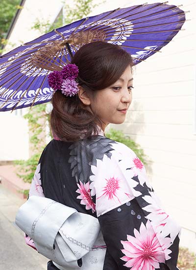 美容師なら知っておきたい、いまどきの着物ヘア！セミロング編