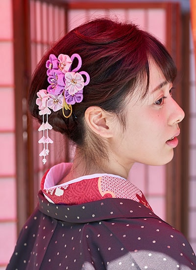 美容師なら知っておきたい、いまどきの着物ヘア!ショートボブ編