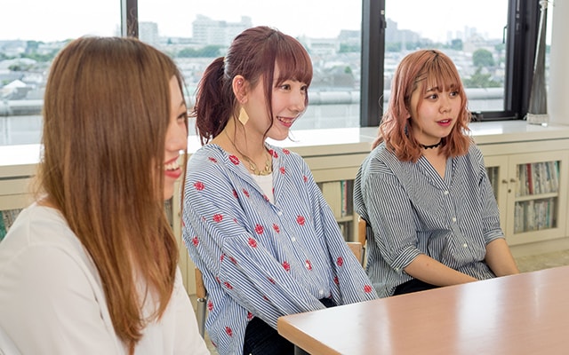 井原さん、水戸さん、小田切さん