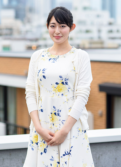 エステティックセラピスト科2年　齋藤 藍さん