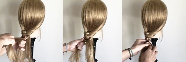 簡単だけどカッコよく決まる編み込み