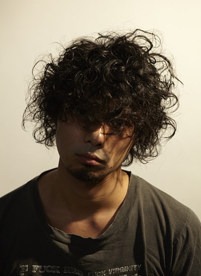 ワイルド感たっぷり。グランジパーマスタイル