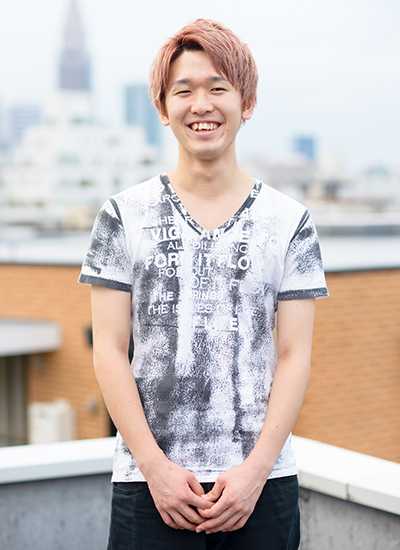 美容師科2年　京極由樹さん