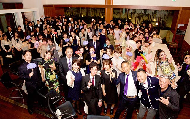 2006年に誕生した会社は今年で11年目。写真は昨年行われた10周年記念パーティーの様子