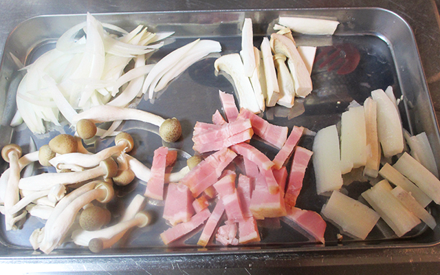 レンコンの和風グラタン