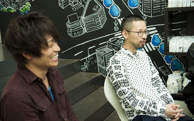 飯田さん、KANZOさん