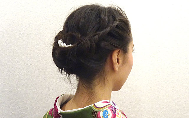 美容師なら知っておきたい、いまどきの着物ヘア！セミロング編