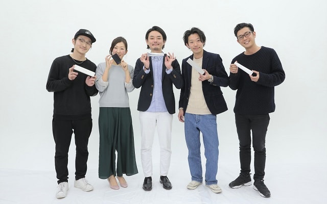 樺井さん、堀さん、木村さんを挟んで堀之内さん、飯田さん