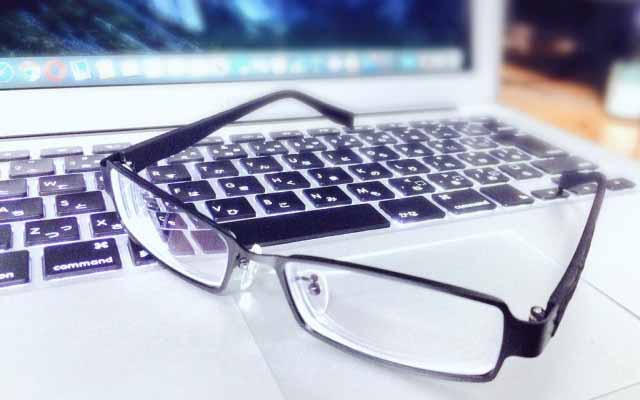 パソコンモニター用メガネ
